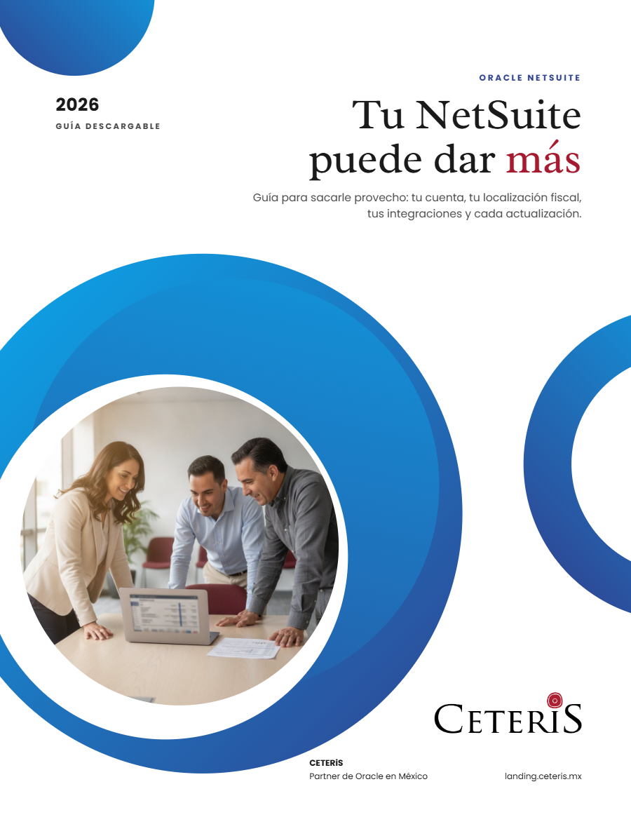 Portada de la guía Tu NetSuite puede dar más de CETERiS